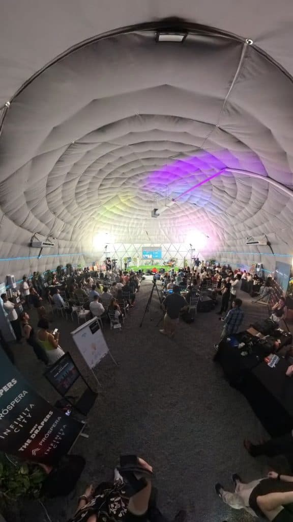 Evento de biomedicina en Domo Infinity