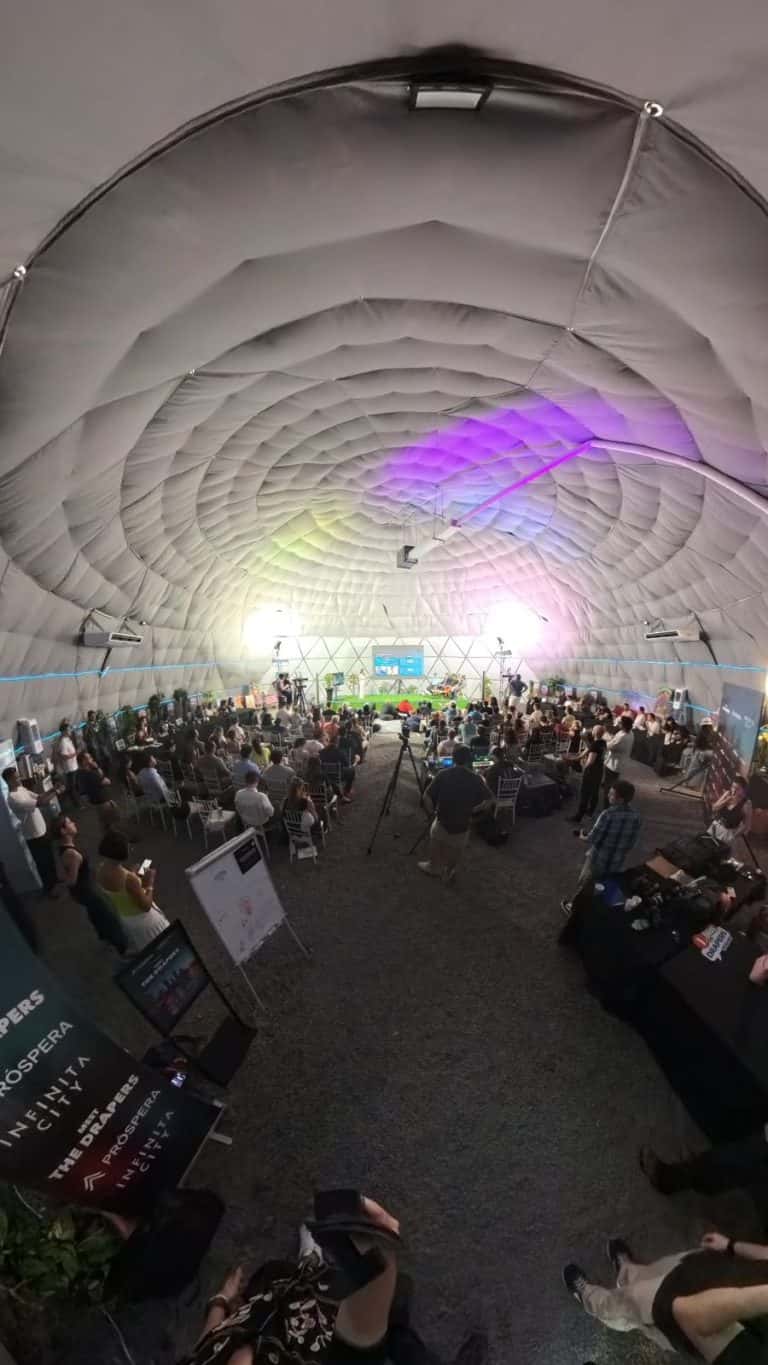 Evento de biomedicina en Domo Infinity